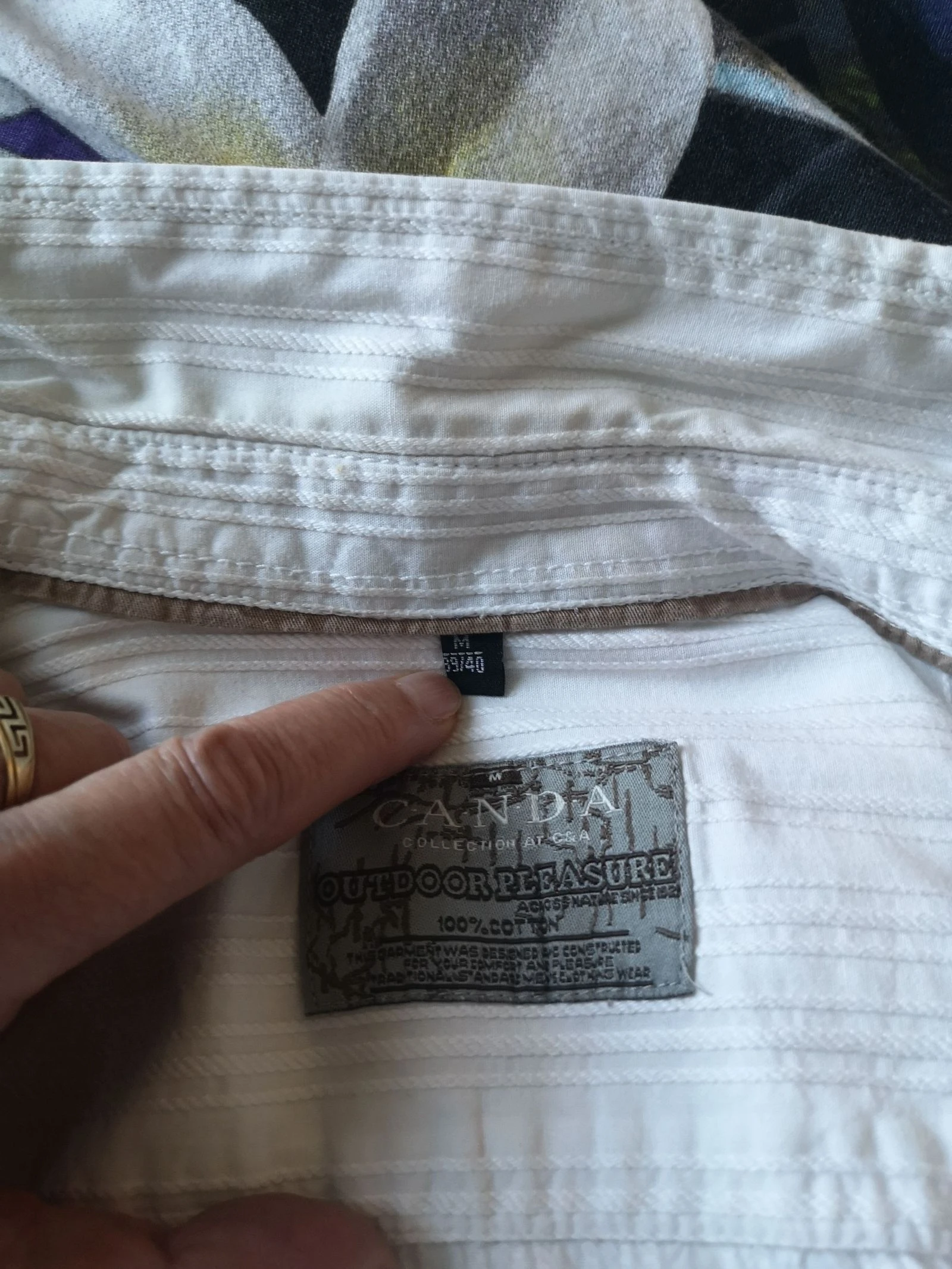 Set van 5 herenoverhemden maat M – photo 7